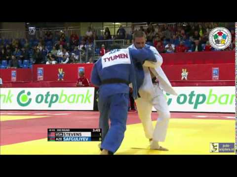 Judo 2014 Grand Slam Tyumen: Travis Stevens (USA) - Tural Safguliyev (AZE) [-81kg]