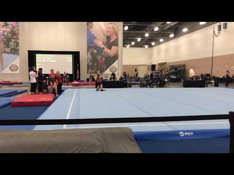 Kaden Weatherly Gymnastics Level 9 Floor Texas Prime Meet 9.225