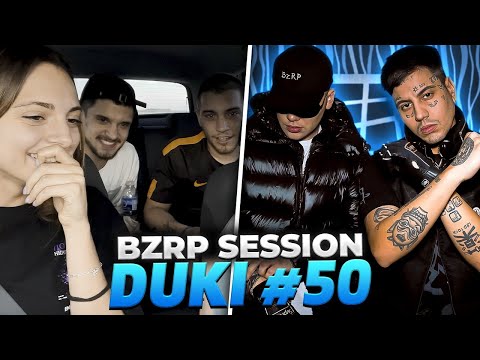 REACCIONANDO EN EL AUTO DUKI || BZRP Music Sessions #50 con @c0ker @capii @ZURJUAN