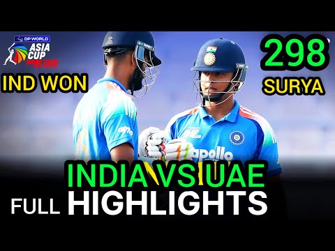 India A vs Uae Rising star Asia cup Match 2 Full Highlights 2025