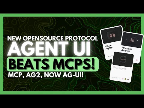 Thumbnail for AG-UI: First-Ever Agent UI - Bring Agents into Frontend Applications! (Opensource)