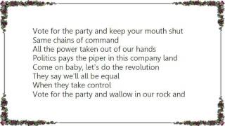 Chumbawamba - Come on Baby Let&#39;s Do the Revolution Lyrics