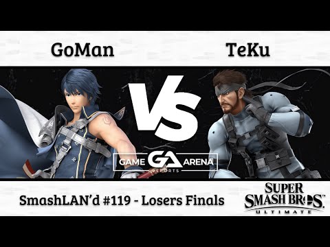 SmashLAN'd 119: TeKu (Snake) vs. GoMan (Chrom, Joker) - Losers Finals
