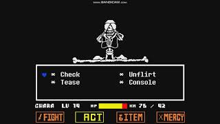 Disbelief Papyrus (Spare Phase 1 ending)