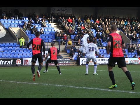 Highlights: Tranmere 1 Hartlepool 1, 24/01/15