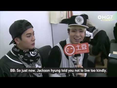 [ENG SUB] 150309 Tudou GOT7 Shanghai Showcase Backstage