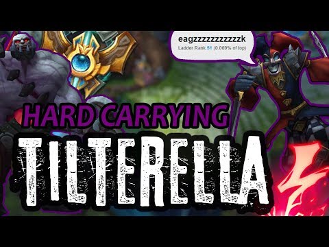 HOW TO HARD CARRY ON SHACO IN CHALLENGER FT. TILTERELLA - 17-1 Gameplay Review