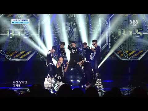 [BigHitEnt.-BTS❼]  Bangtan Boys -- 16'06'2013 --  No More Dream @ SBS Inkigayo  Debut Stage