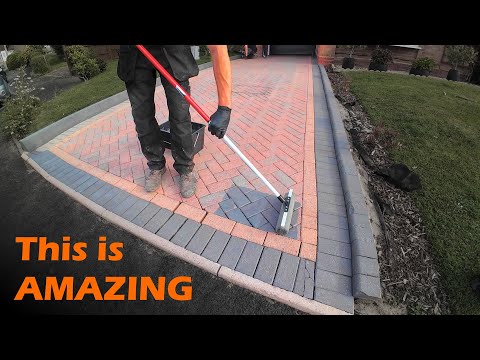 Completley changing the colour of this block paved driveway!