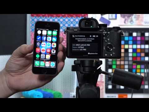 Sony Alpha Kamera mit dem iPhone fernsteuern