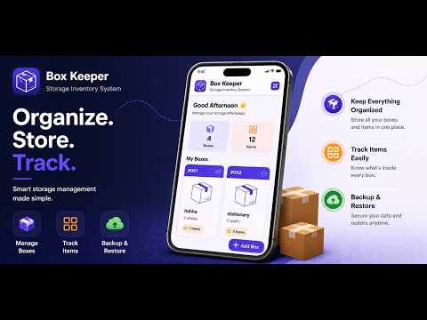 Box Keeper: Inventory Tracker video thumbnail