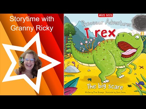 Dinosaur Adventures T Rex The big scare - read aloud bedtime story for kids | read aloud stories