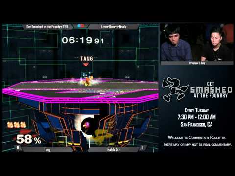Get Smashed at the Foundry #59 - Loser Quarterfinals: Tang (Fox) vs Ralph (Falco)