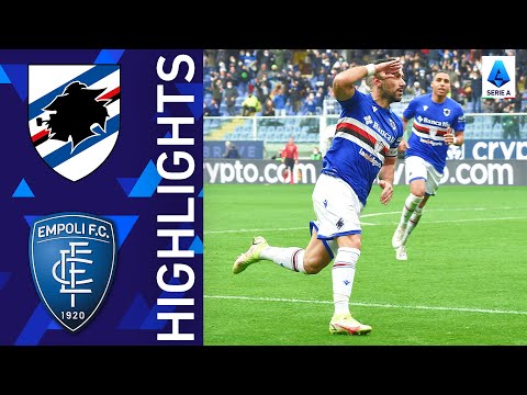 Sampdoria 2-0 Empoli | Quagliarella double seals the points for Samp | Serie A 2021/22
