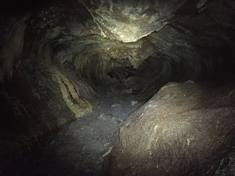 Lava cave exploration, Auckland