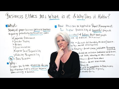 Business Ethics 101: What is It & Why Does it Matter? - Project Management Training