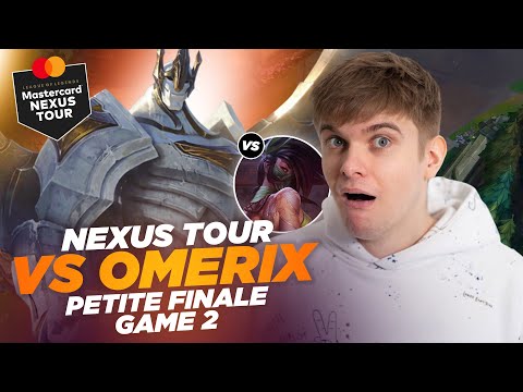 RHOBALAS : GAME 2 PETITE FINALE MNT VS OMERIX - GALIO VS AKALI | LOL FR