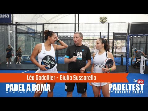 Intervista a Giulia Sussarello e Léa Godallier vincitrici del FIP Rise Frascati. Padel Test
