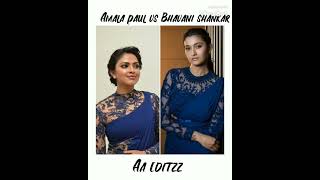 Amala paul 🧡vs Bhavani shankar 🧡   whatsapp status #aaeditzz