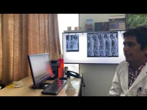 Lumbar spine disc key hole surgery : Happy Patient