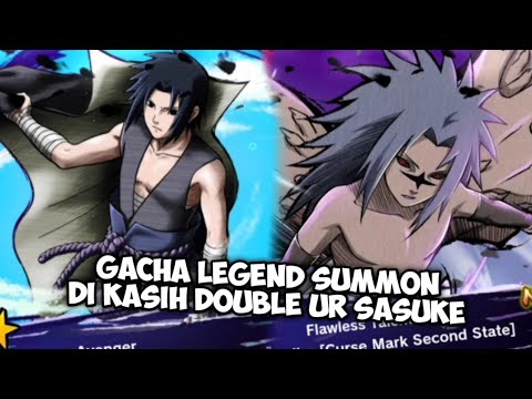 GACHA WANGY DAPET DOUBLE UR SASUKE Naruto x Boruto Ninja Tribes