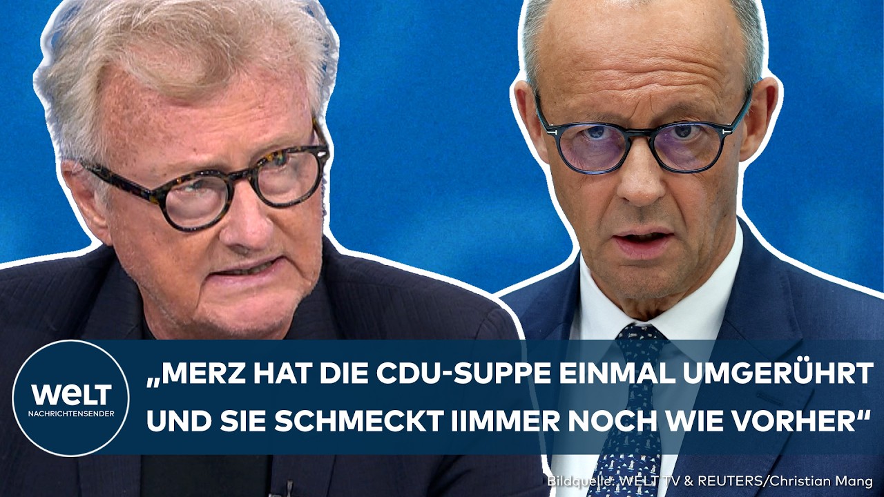 CDU: "Ein Loch gestopft und ein anderes aufgerissen!"Jörges rechnet mit Merz' Personalpolitik ab