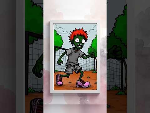 Vibrant Zombie Coloring Pages Free Printable For Adults