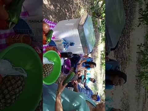 almoço na roça. Olho d'água do Piauí