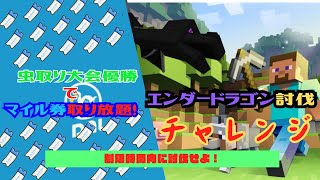 【あつ森】マイル券ばら撒き　＆【マイクラ】エンダードラゴン討伐チャレンジ！