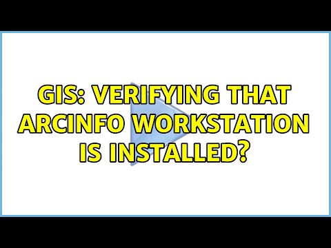 GIS: Verifying that ArcInfo Workstation is Installed? (3 Solutions!!)