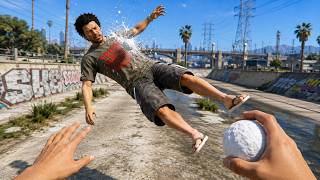 Grand Theft Auto V: Hardest Knockouts #14 (Hardest Snowball Knockouts, CRAZY K.Os, Snowball Hits 🤣)