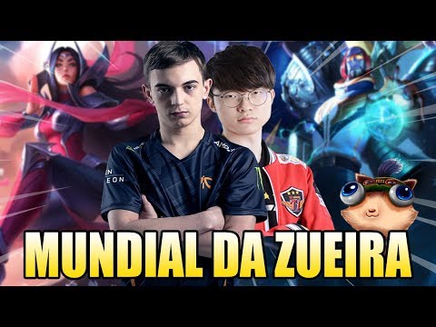 O NOVO FAKER - MUNDIAL DA ZUEIRA