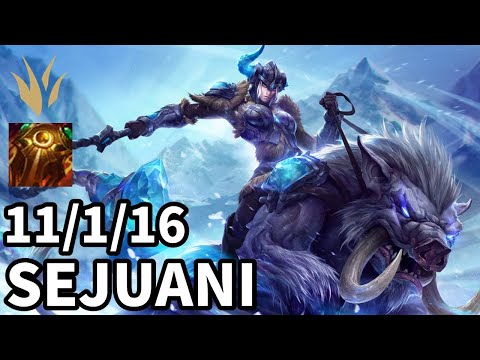 Sejuani Jungle vs Taliyah - Ranked Master - Patch KR 12.17