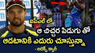 Alex Carey Interesting Comments On Playing With Young Indian Players In IPL|IPL 2020 Latest Updates