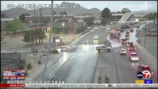 Apparent sinkhole on Executive causes lane closure and water service issues