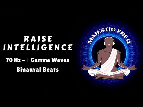 Improve Intelligence 70 Hz Gamma Waves | Raise Intelligence #MF114