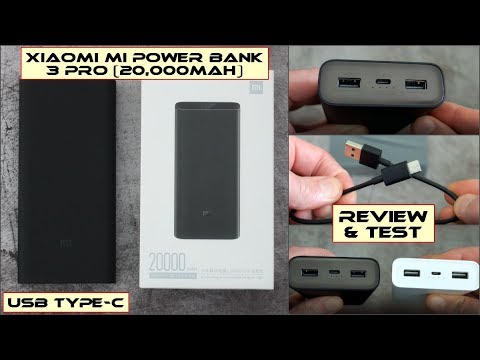 Xiaomi Mi Power Bank 3 Pro- 20,000Mah- Review/Test