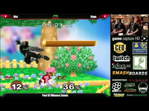 Apex 2014 Melee - Pool D7 - Vist (Luigi) vs Kage (Ganondorf)
