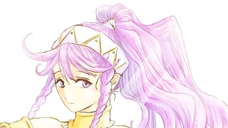 イラストメイキング:FEH:オリヴィエ