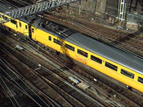 Network Rail yellow test trains