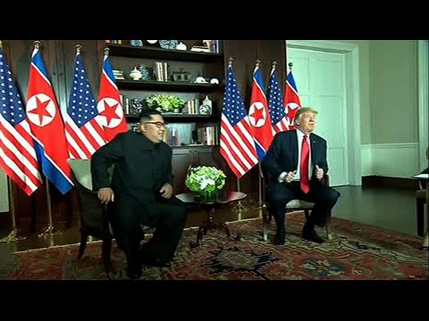Trump and Kim Meet at Historic Singapore Summit