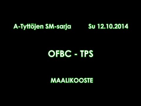 Maalikooste: OFBC - TPS  (12.10.2014)