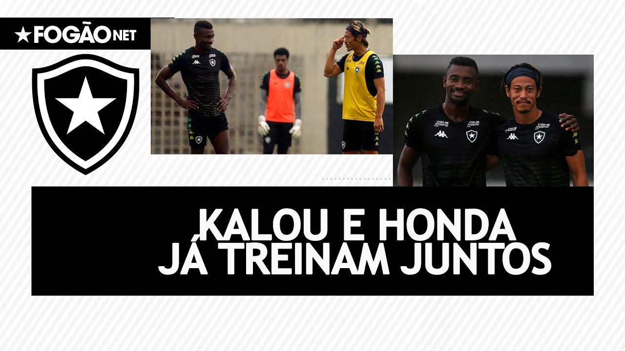 ‘Acima da média’ e focado na estreia, Kalou treina com Honda e já faz trabalho com bola no Botafogo. Veja vídeo!