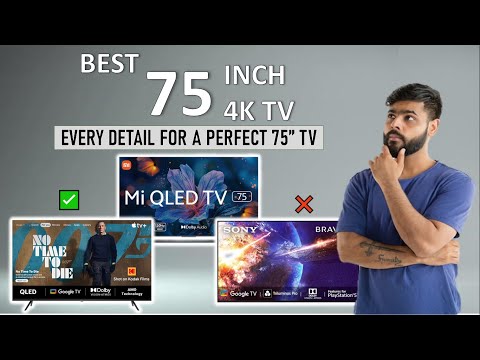 Vu 189cm (75 inches) Masterpiece Series 4K QLED TV 75QMP (Armani Gold)
