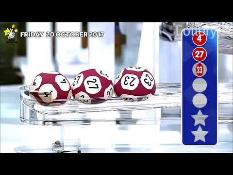 2017 10 20 Euro Millions Number and draw results
