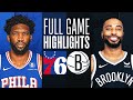 76ERS at NETS | FULL GAME HIGHLIGHTS | November 19, 2023