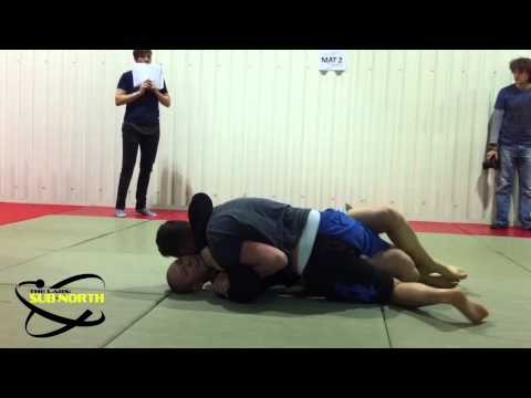 6 u80kgs Novice  Group B - Match 3 - Darren Rutter (Predators) vs. Piotr Zajac (Spartan MMA).MOV