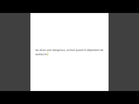 Video thumbnail for les rêves sont dangereux