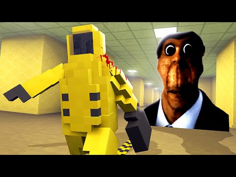 OBUNGA is After Me in the Backrooms - Teardown Mods Gameplay