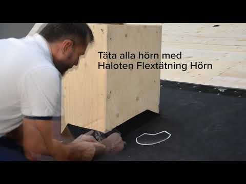 Mataki Haloten underlagsduk - Kantiga genomföringar t ex skorsten eller ventilation